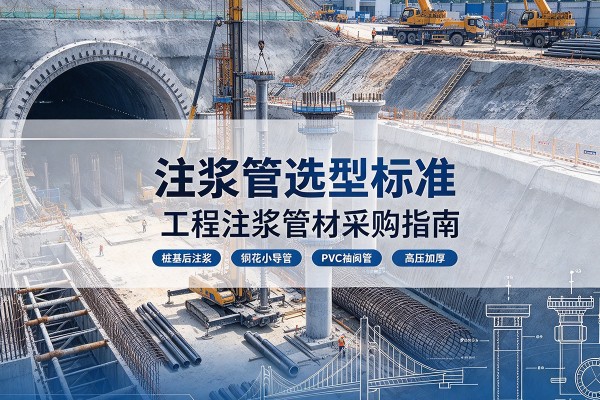 中江注浆管选型标准