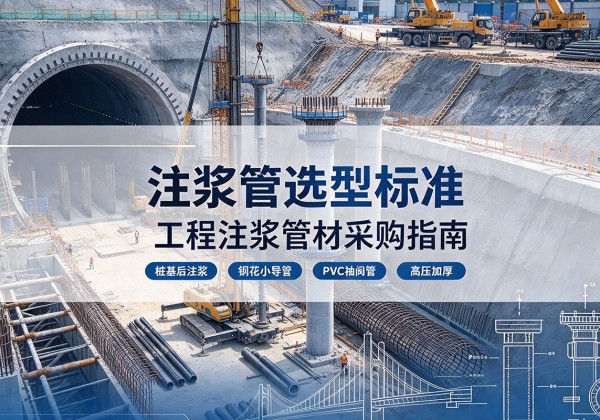 中江注浆管选型标准